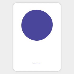 Circular - Crayola Ultramarine Blue Sticker